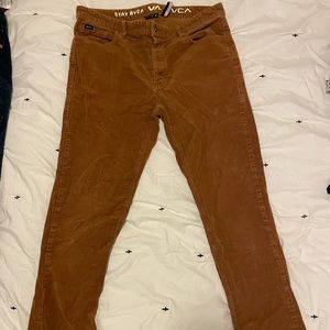 RVCA corduroy slim pants